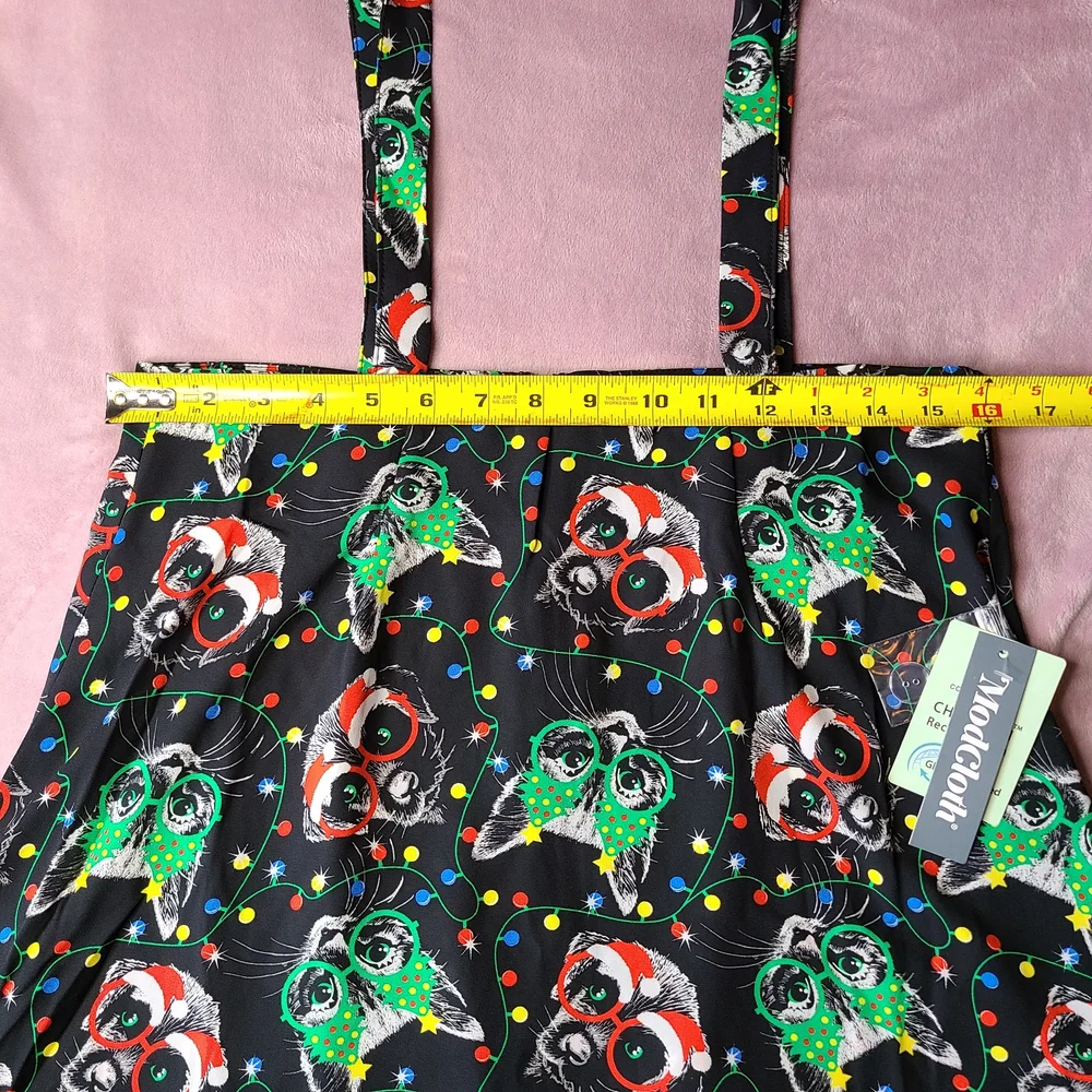 Modcloth Holiday Fur Friends Jumper